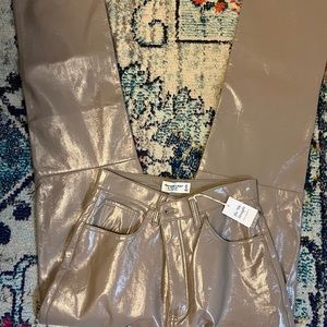 Abercrombie Leather pants